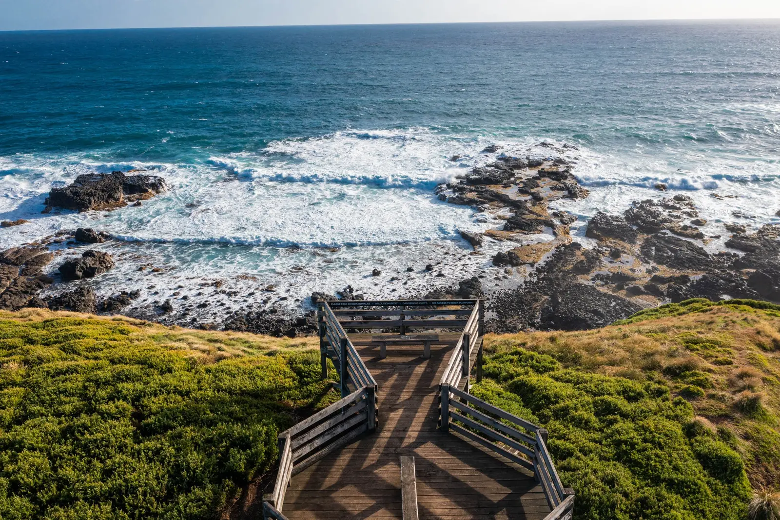 The coast at Phillip Island