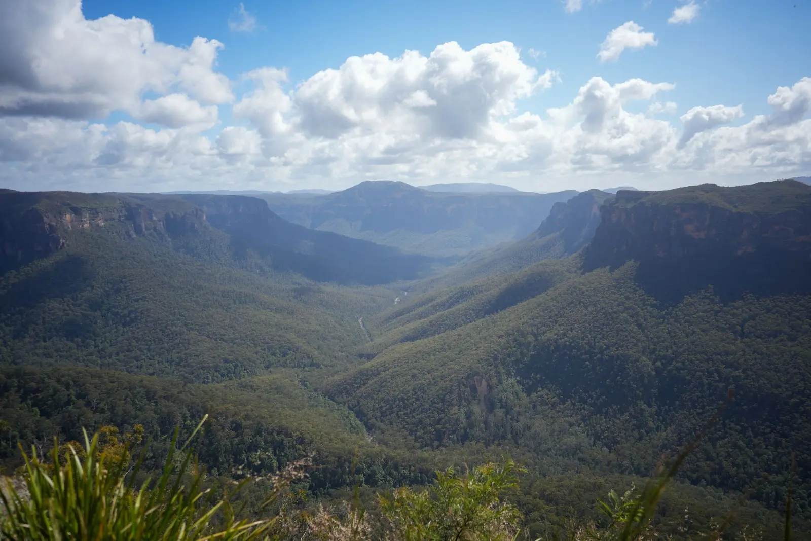 A view across the Blue Mountains